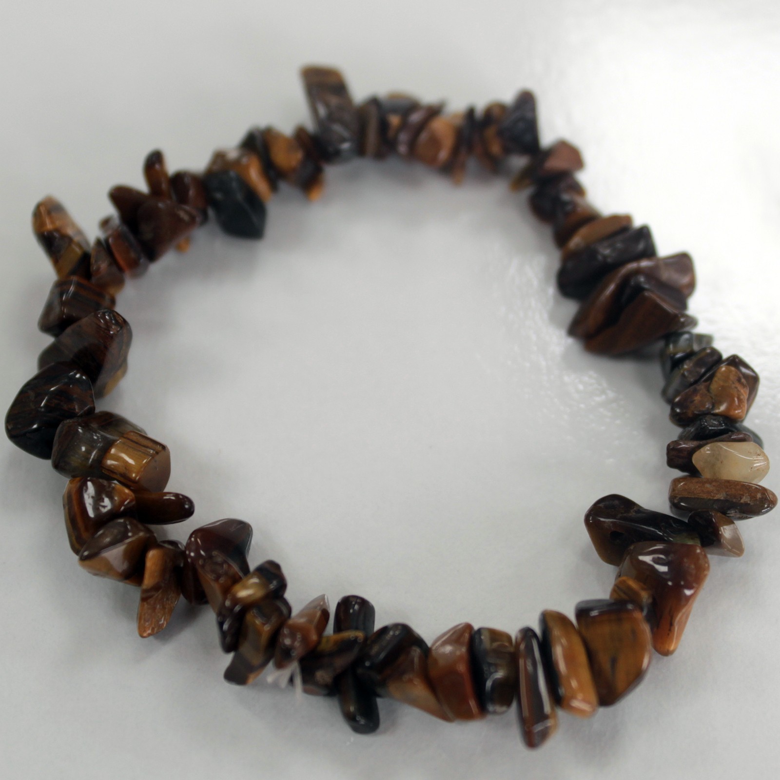Chipstone Bracelet - Tiger Eye - 1 Piece (AWCB-06DS)