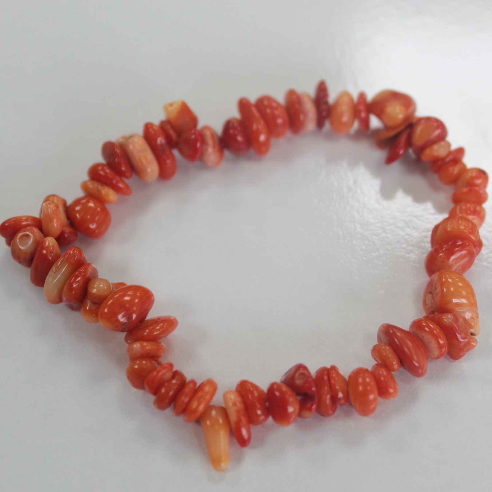 Chipstone Bracelet - Coralite Stone - 1 Piece (AWCB-12DS)