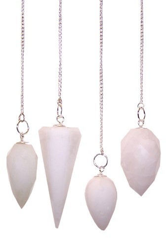 Magic Pendulum - Snow Quartz - 1 Piece (GemMP-18)