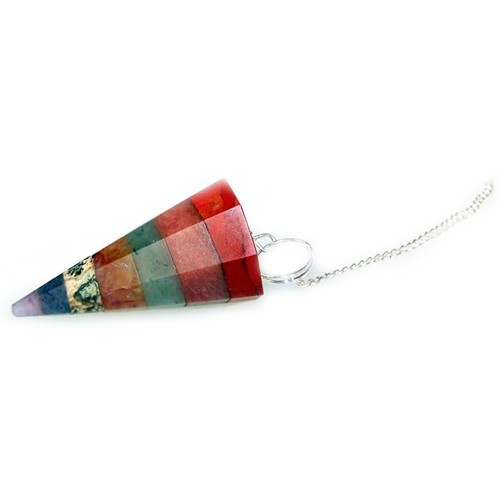 Chakra Style 7 Slice Pendulum - 1 Piece (SpecMP-25)