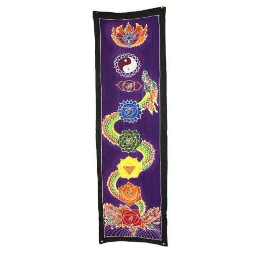Chakra Drop Banner - Dragon 175x53cm - 1 Piece (Bwax-19)