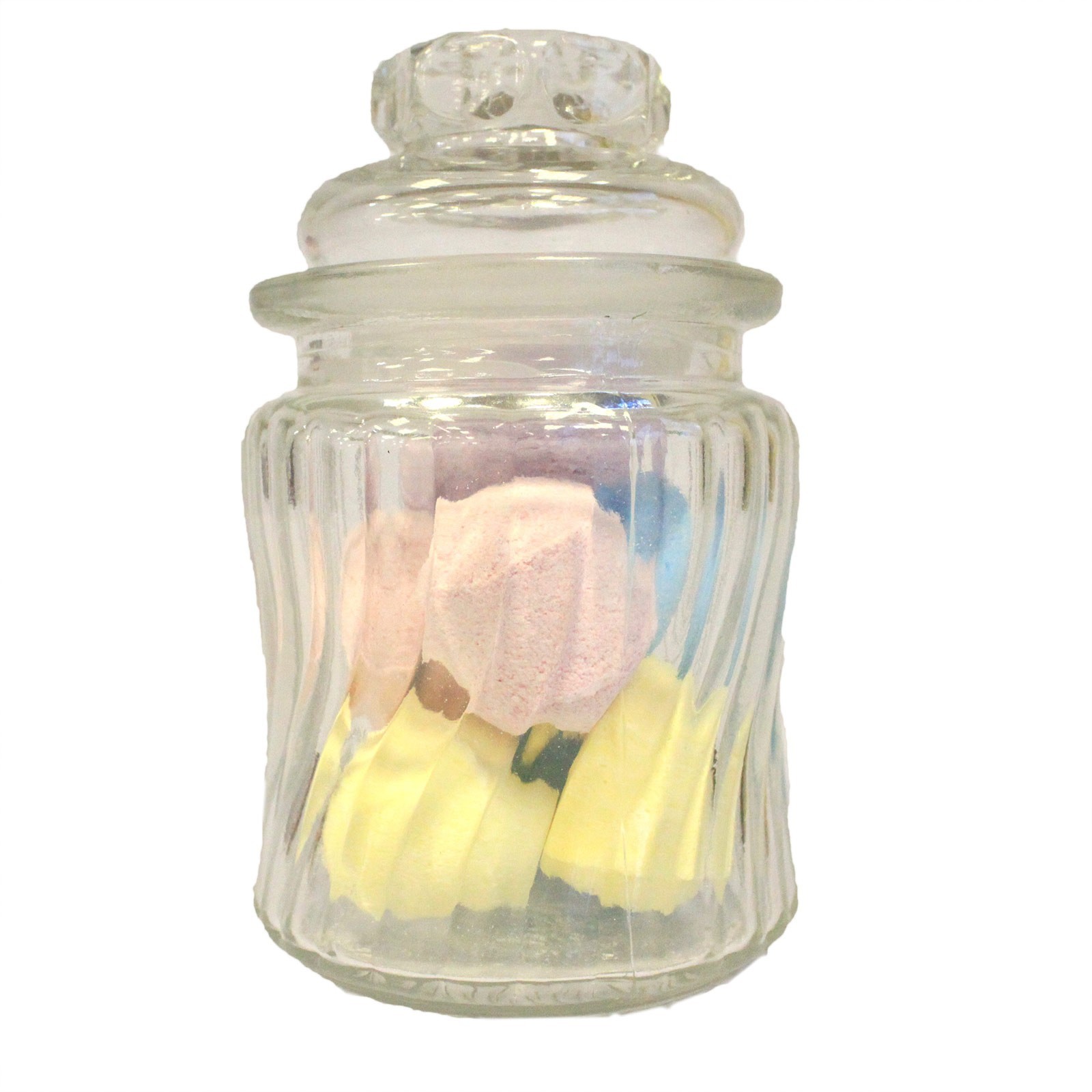 Candy Jars - Swirl Ribs - 1 Piece (CandyJ-02)