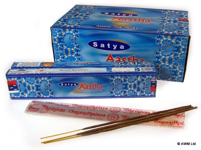 Aastha Incense - 15g packs - 1 Piece (EID-36)